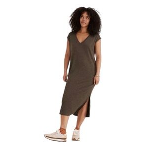 Madewell V-Neck Muscle Tank Midi Dress MD390 size 3X